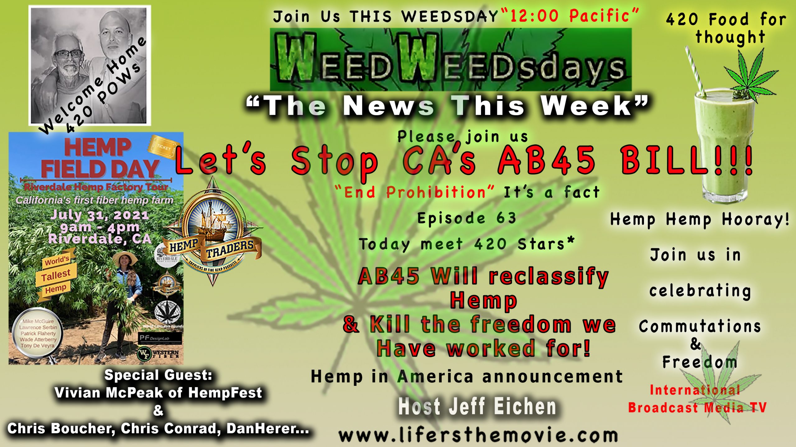 P-Card Episode 63 Poster 1280x1720 "Weed Weedsdays"Episode 63